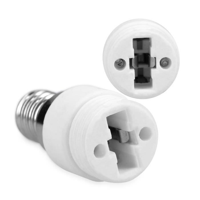 Kwmobile 5x Adaptateur De Douille - Convertisseur Douilles E14 Vers G9 - Adaptateur De Support De Lampe Culot Baïonnette Pour Ampoul