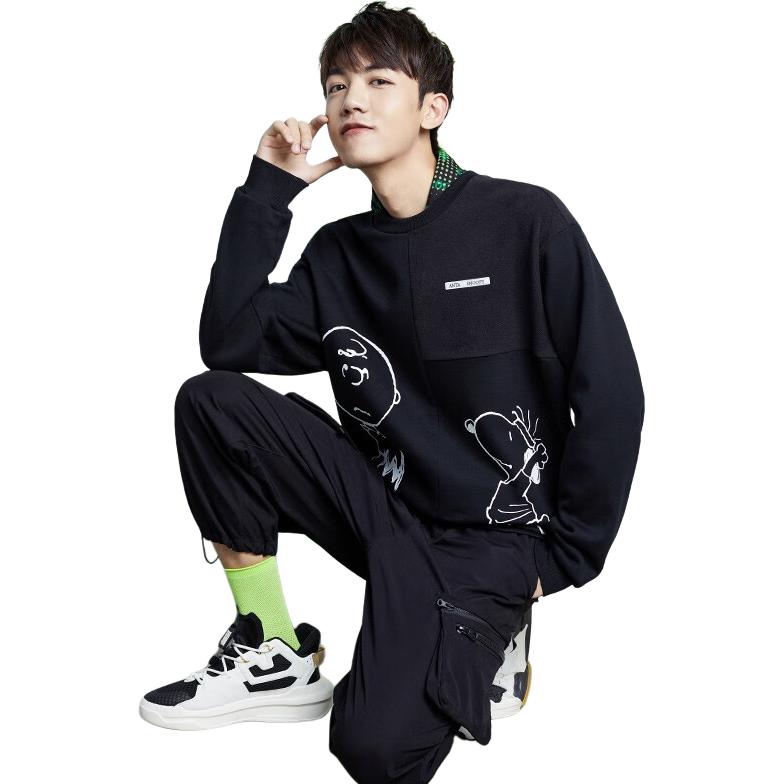 Anta Life Collection Sweatshirt Unisex Black 952149730-3