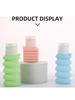 Travel Toiletry Bottles, BPA Free Leak Proof Squeezable Silicone Travel Size Containers, Travel Accessories