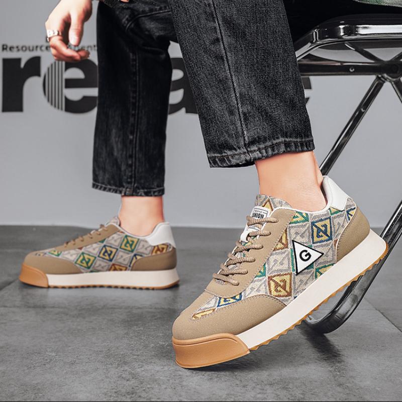 Luxury Men's Sneakers Spring New Casual Breathable Platform Shoes Mens Outdoor Designer Comfortable Board Shoes Zapatos Casuales