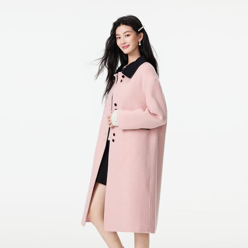 FivePlus Women's Wool Blend Lapel Coat