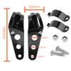 2x Motorcycle Headlight Mount Bracket Fork Ear Headlamp Holder For 27-35mm Tube