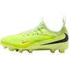 Jr. Phantom 6 Low Academy GS Hyper Crimson/Limelight/Black Kids Cleats Green HM9203-800