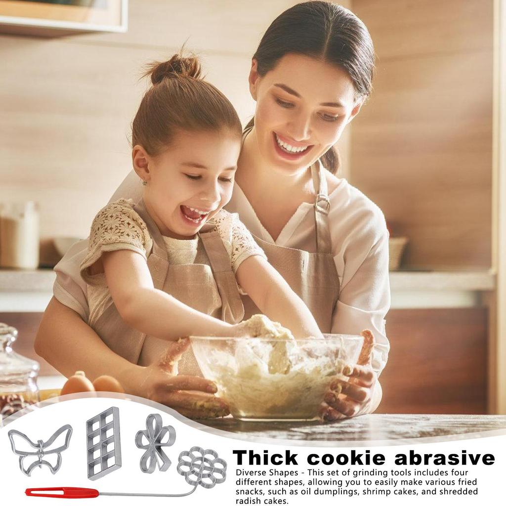 Bunuelos Cookie Molds With Handle Cookie Bake Mold Bunuelos Mold with Handle Baking Tool