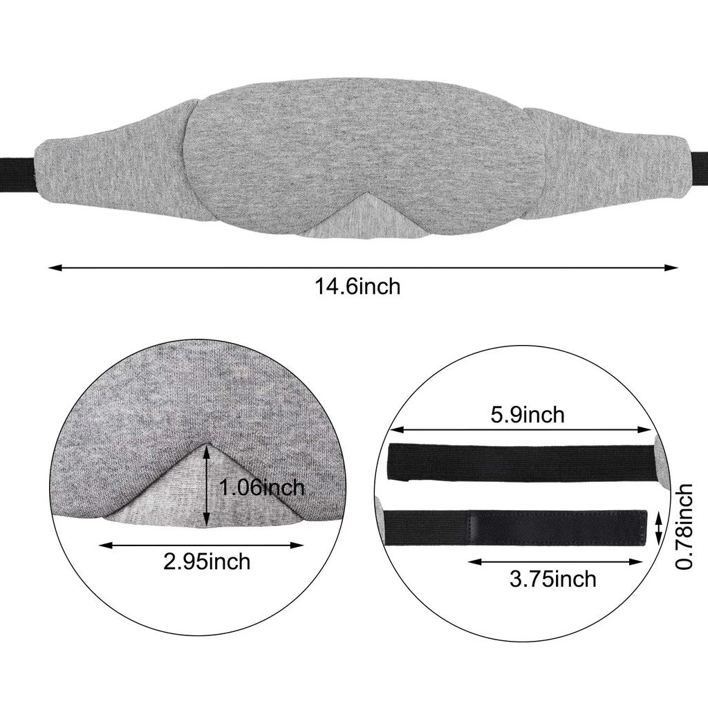 Sleep Mask Fast Sleeping Eye Mask Eyeshade Cover Shade Patch Women Men Soft Portable Blindfold Travel Slaapmasker