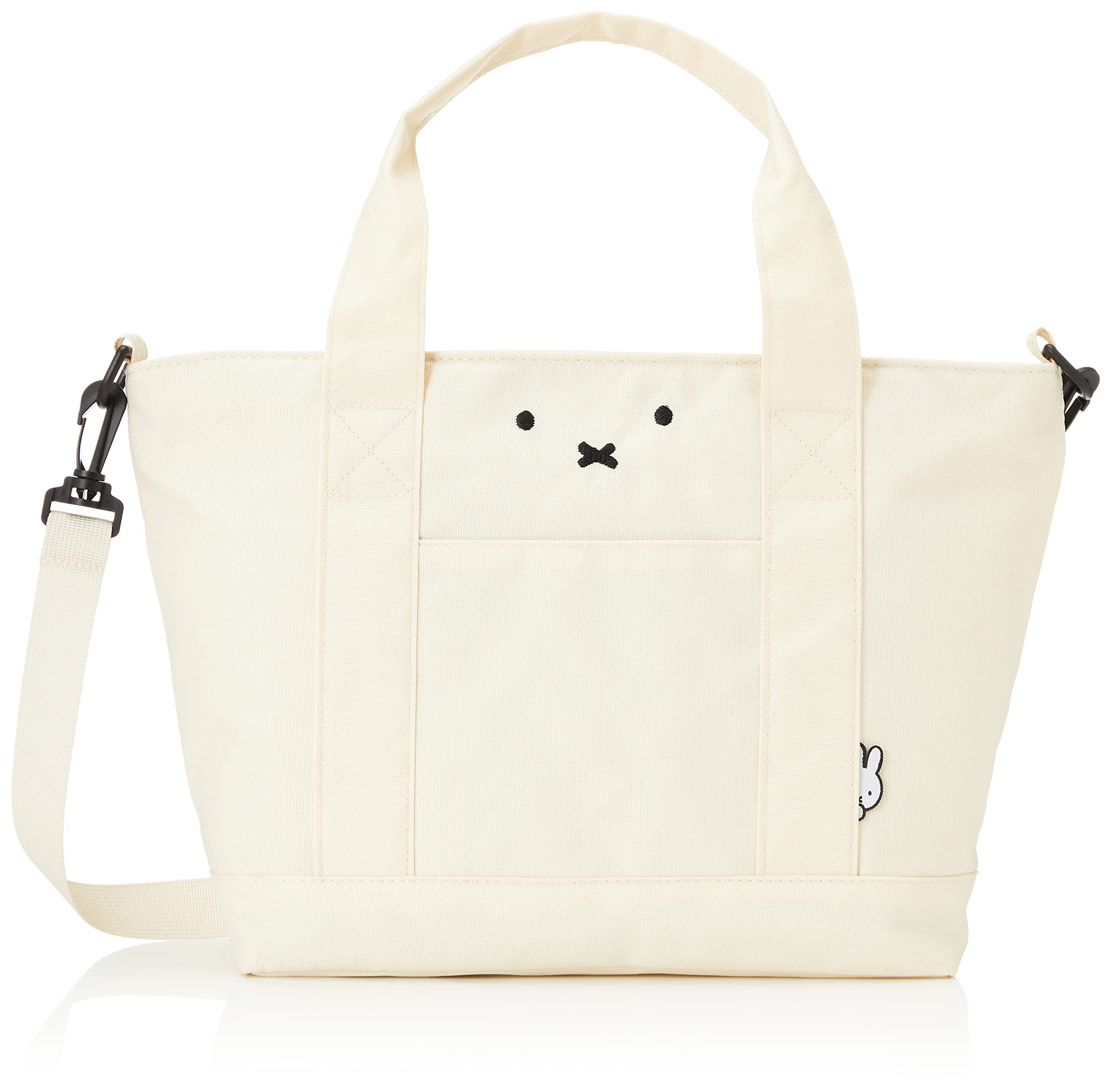 

Sifre Miffy Horizontal Tote Bag with Shoulder Face Ivory Women s Strap, B185.