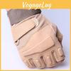 Tactical Gloves Outdoor Fitness Riding Sun Protection Half Finger With Sweat Wicking For Adults