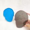 Skull Coaster Molds Skeleton Silicone Coaster Molds Cup Mat Mold Epoxy Resin Casting Mold for Resin Coaster Home Decor
