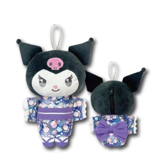 Хатаяма Сёдзи Sanrio Японский узор Серия  Погода  Большая косметичка Куроми Прибл.. 23см (66202922)