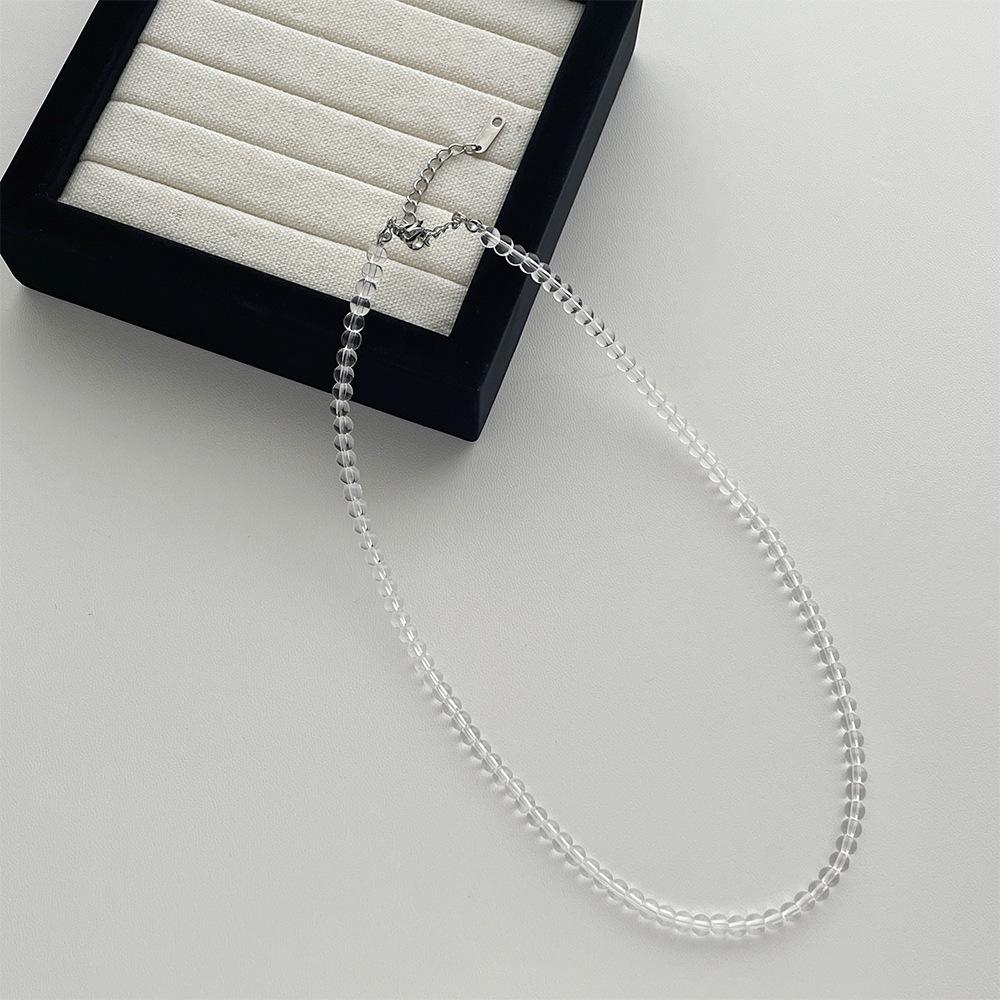 

Корейське намисто з кристалів: Ретро, Висококласний, Простий, Універсальний Чокер для Жінок