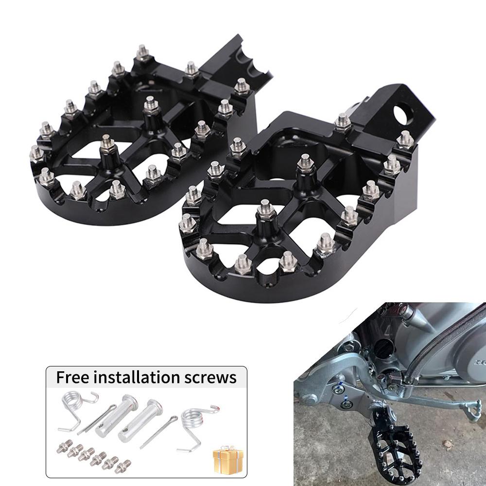 Suport pentru picioare universale CNC colorate pentru picior pentru HONDA CRF XR 50 70 110 M2R SDG DHZ SSR KAYO Pit Bike