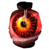 3d Print Eyeball Pattern Hoodies For Men Personality Casual Long Sleeves Pullover Sweatshirts Kids Oversized Hoodies Streetwear
