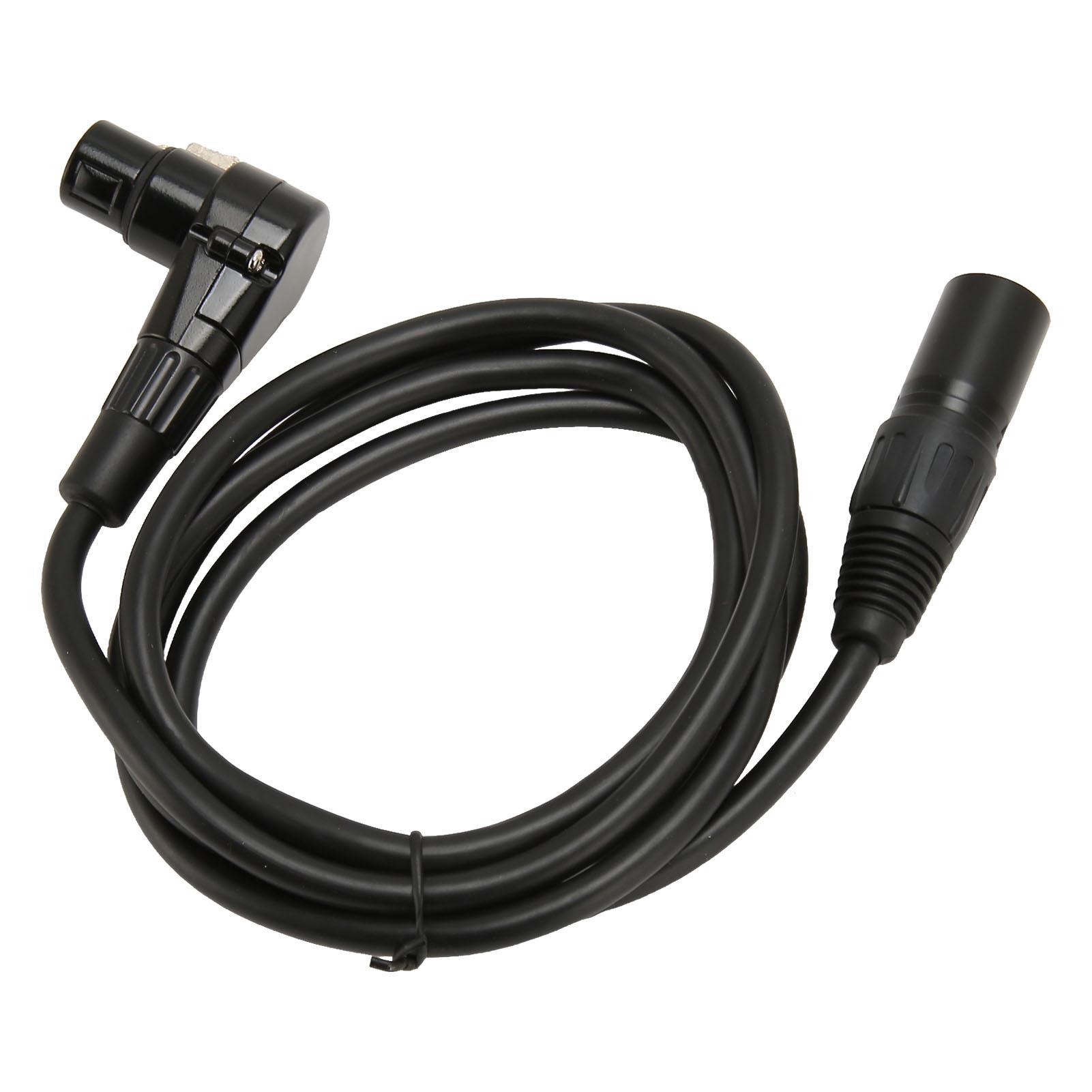 

XLR Male to 90 Degree Female Microphone Cable 3 Pin Silver Plated OFC Conductor XLR Microphone Balanced Cable 4.9ft