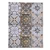2Pack Floor Tile Stickers Self Adhesive Ceramic Tile Decor Waterproof Vintage Retro Style for