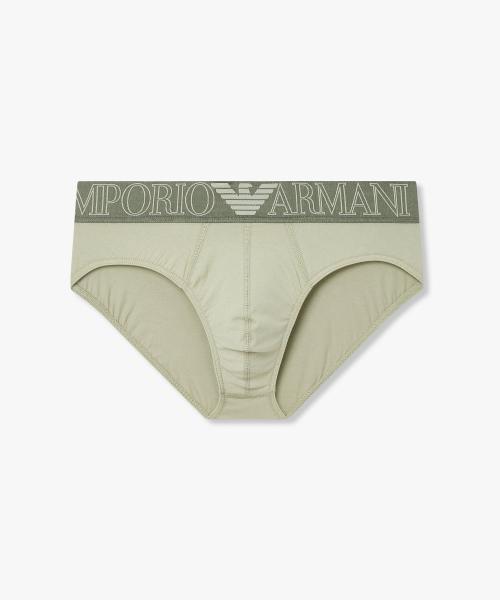 

[Emporio Armani Underwear] Трусы с логотипом по контуру_Светло-зеленый 0816111006 [Отправлено из Кореи] 100% Оригинал Light Green - S