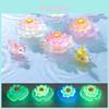 Vibrant Glowing Lotus Decorative Resin Plants For Diy Aquarium Decorations