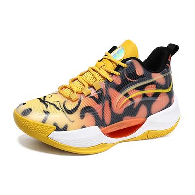 006 Men's Women's Basketball Shoes Night Light Fashion Sports Low Top Mesh Anti Slip Training