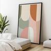 Pastel Harmony Pastel Harmony, 50X70 Cm, Gold Aluminum Frame, 230 Gsm Matte Paper