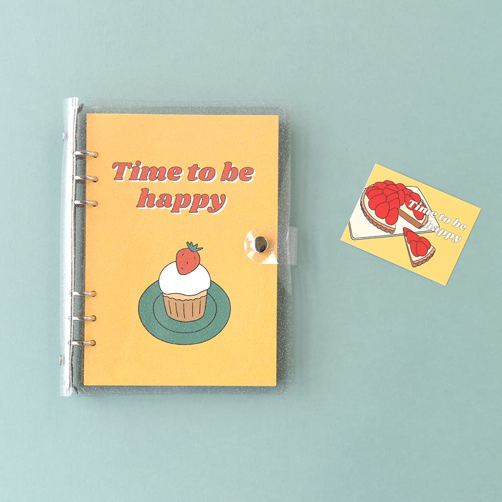 Monolike A5 Fall in Newtro Diary Set, Time to be Happy - Yearly Plan, Monthly Plan, Weekly Plan, Scheduler