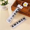 Office School Supplies Plastic Measuring Ruler Black White Musical Notes Straight Rulers Piano Rule
