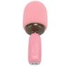 Handheld Karaoke Mic with RGB Light Support Memory Card Portable Wireless Bluetooth Singing Microphone for Kids Adults
