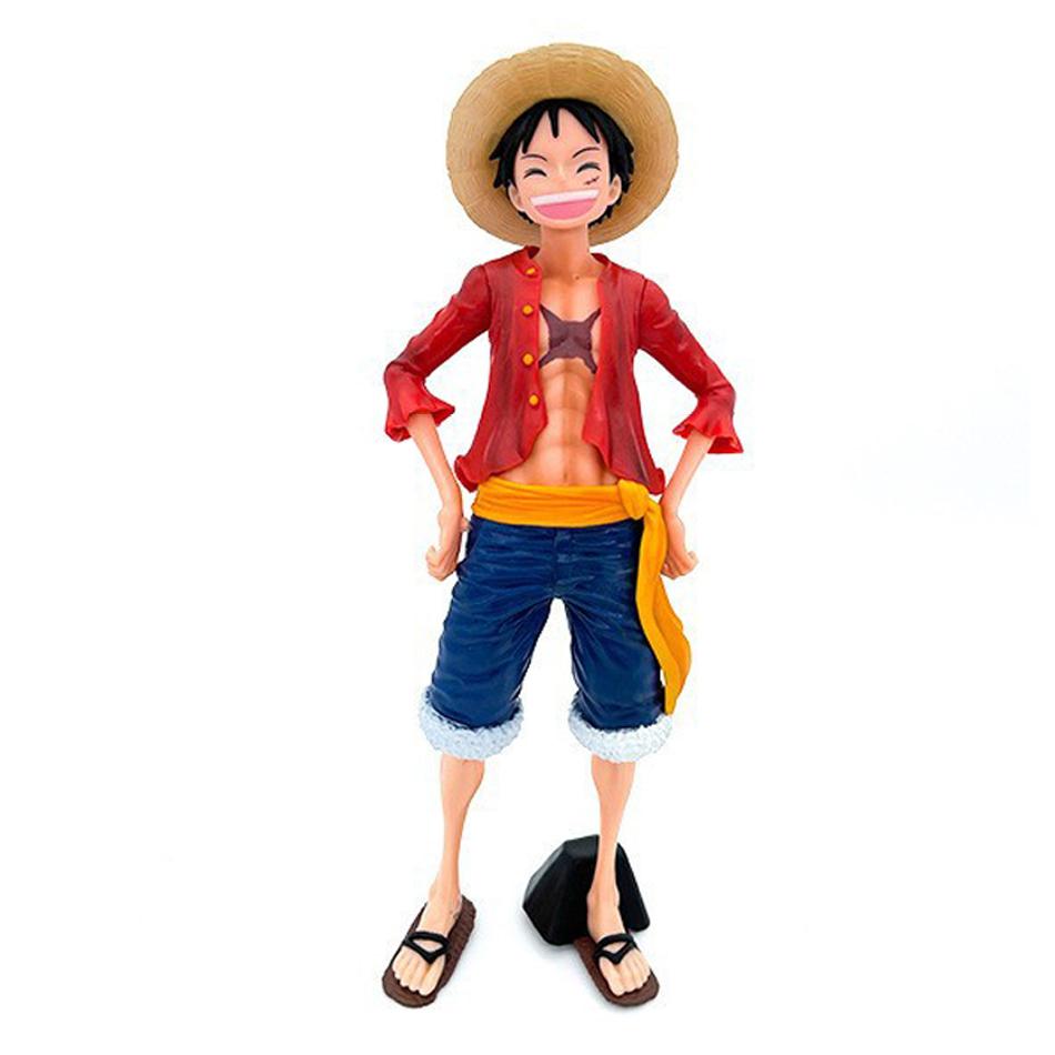 Anime One Piece Akční Sebevědomý Usměvavý Luffy Tři Formy Měnící Tvář Panenka Figurka Model Dárky pro Děti Hračka Auto Stolní Ozdoba