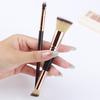 3 makeup brushes combined tongue foundation brush loose powder brush marble pattern mask brush silicone head tool now