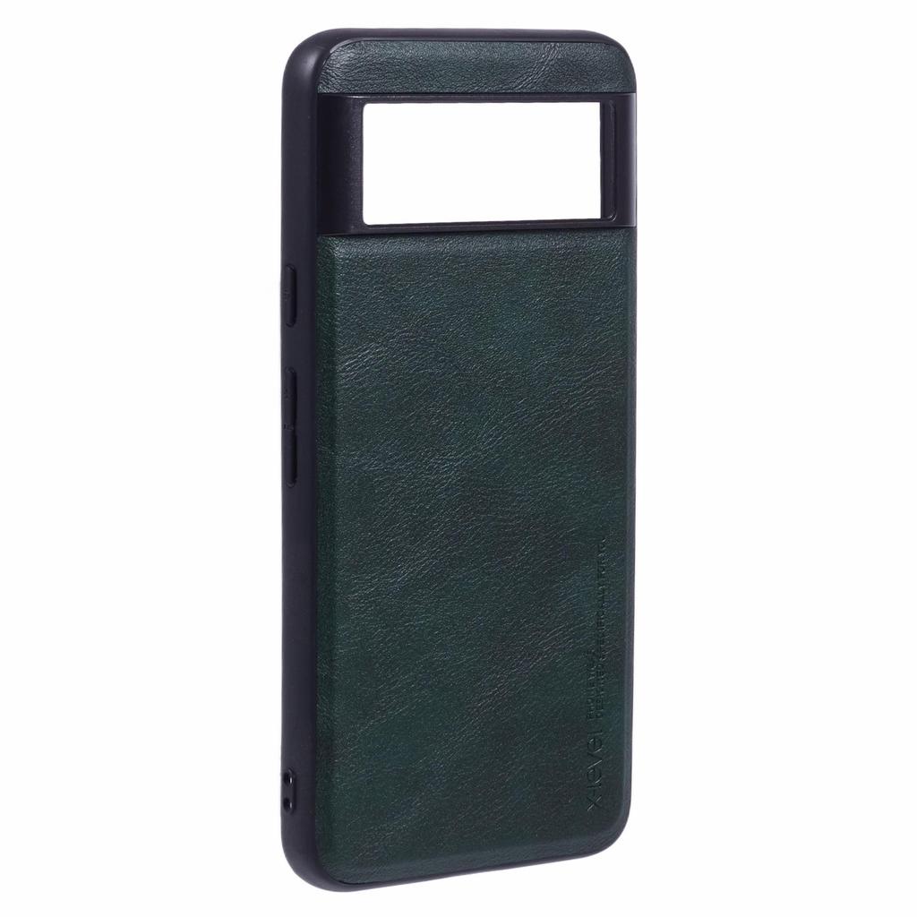 Bojue-3 Series For Google Pixel 8a Case PU Leather Coated PC+TPU Anti-Scratch Cover