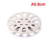 1Pc Stainless Steel Floor Drain Cover Overflow Round Anti-Clogging Shower Drain