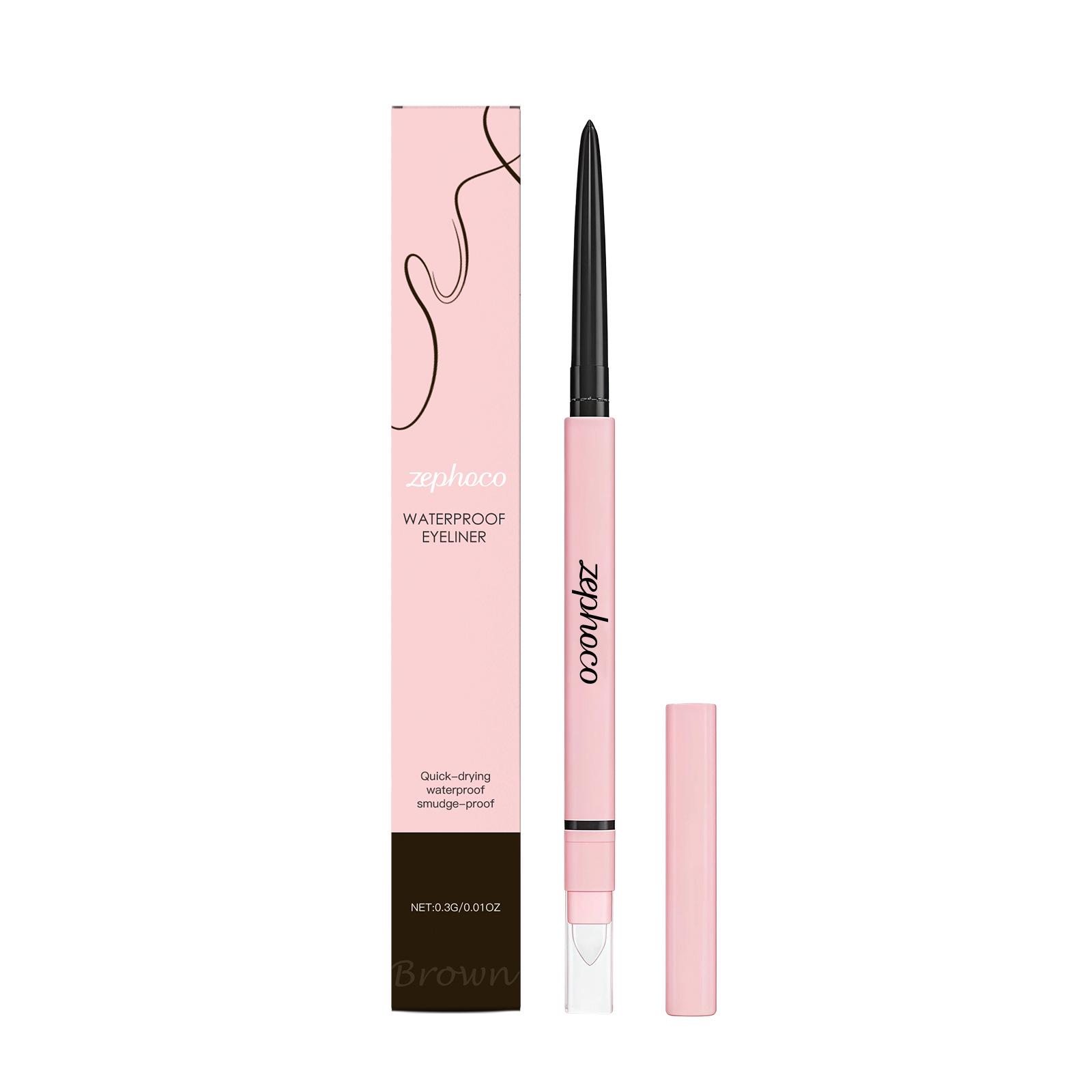 

Zephoco Multi-Color Waterproof Eyeliner for Natural, Silky-Smooth Eye Makeup 0.3g (For export only, not for domestic sale) коричневый