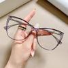 Anti Blue Light Eyewear Fashion Luxury Transparent Computer Glasses Frame Women Men Brand Designer Optical Spectacle Glasses