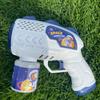 Space Astronauts Fully Automatic Bubble Gun Rocket Bubbles Machine Automatic Blower With Bubble Liquid Toy For Kids Bubble Gift