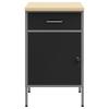 Workbench with Drawers Black and Gray 50 x 55 x 85 cm