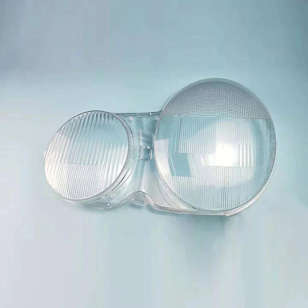 VFOSQ1 Car Front Headlamp Glass Lamp Transparent Lampshade Shell Headlight Cover For Mercedes-Benz E-Class W210 E230 E350 1995~2001
