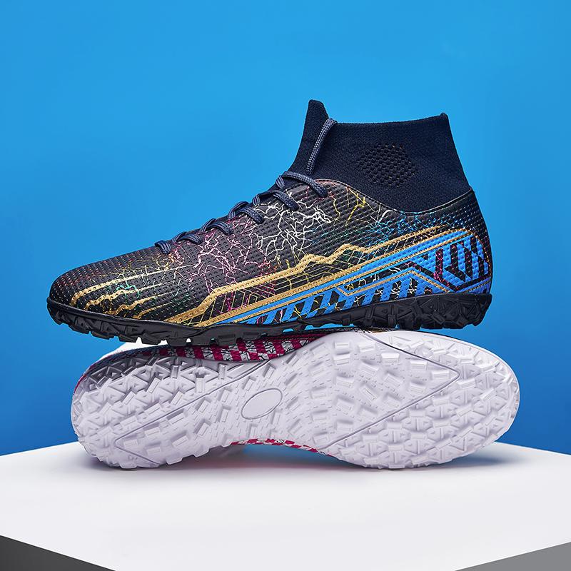 Men Football Shoes Society Football Boots Cleats Casual Professional Outdoor Students Grass Training Unisex Boy Football Boots