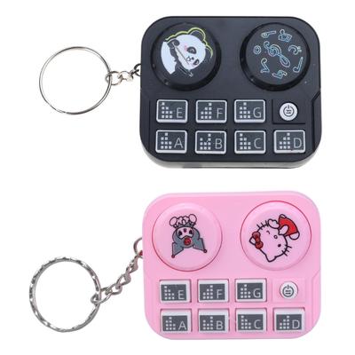 Portable DJ Mixer Keychain Fashion Accessory for Bags and Keys Craft from Sturdy Wear Resistant Plastic Materials