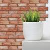 10PCS 3D Self Adhesive Wall Sticker PVC Waterproof Thick Wallpaper for Home Decoration Background Wall Renovation Peel and Stick