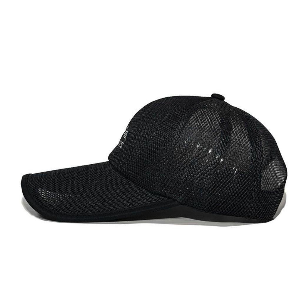 Adjustable Golf Mesh Hat Breathable Cozy Tide Hat Lightweight Mesh Baseball Cap Fishing