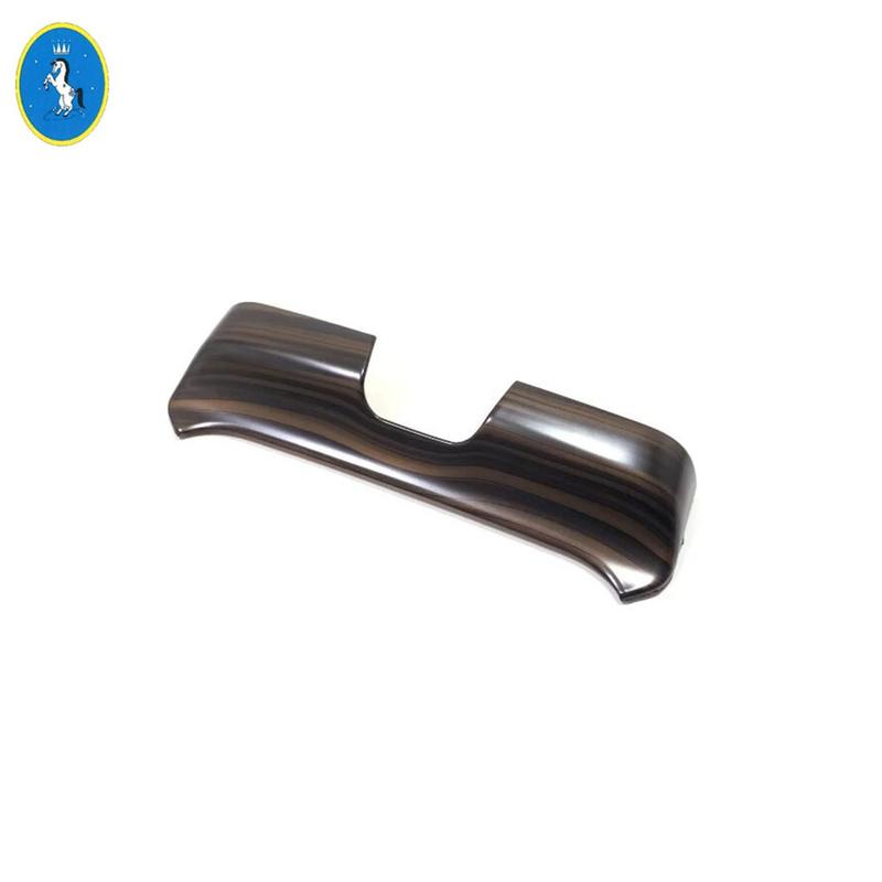 Wood Grain Auto Armrest Box Panel / Window Lift / AC Air Outlet Vent Decor Cover Trim Accessories For Trumpchi GAC GS8