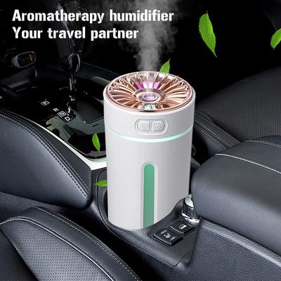 Kabelloser Auto-Luftbefeuchter mit Timer, automatischer Abschaltung, USB-Diffusor 300 ml, tragbare Auto-Befeuchtung, Nebelerzeuger-Gerät für den Nachttisch