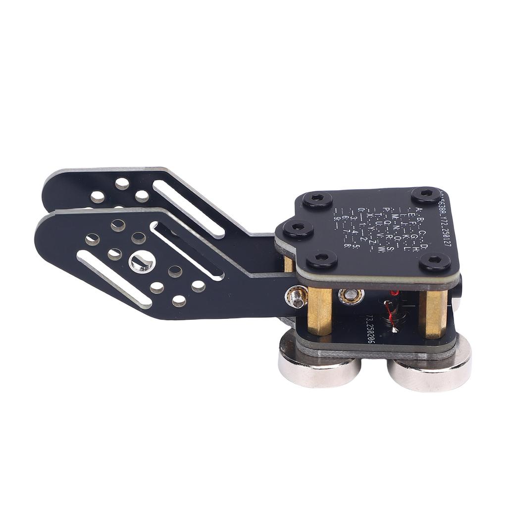 CW Keyer Automatic Trainer PCB 4 Nd Magnet Bases Double Paddle Automatic Morse  Key Double Paddle Morse  Key