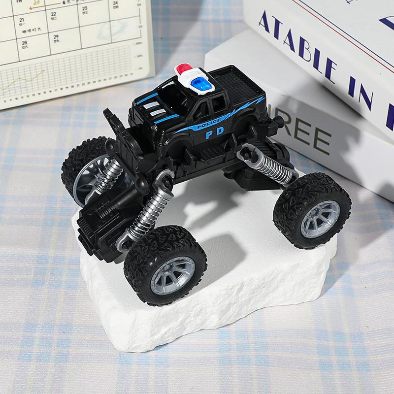 Childrens Offroad Police Car Pushback Toy For Boys With Climbing And Interactive Play