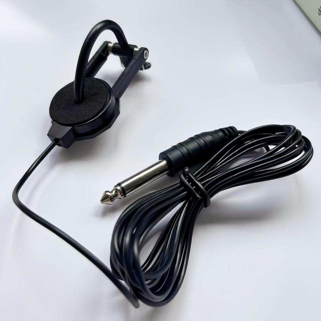 Portable Clip-On Violin and Ukulele Pickup for No-Hole Soundhole Instruments