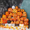 Plastic Pumpkin Led Lamp Reusable Pumpkin Floor Lamp Interesting Halloween Pumpkin Lantern  Party