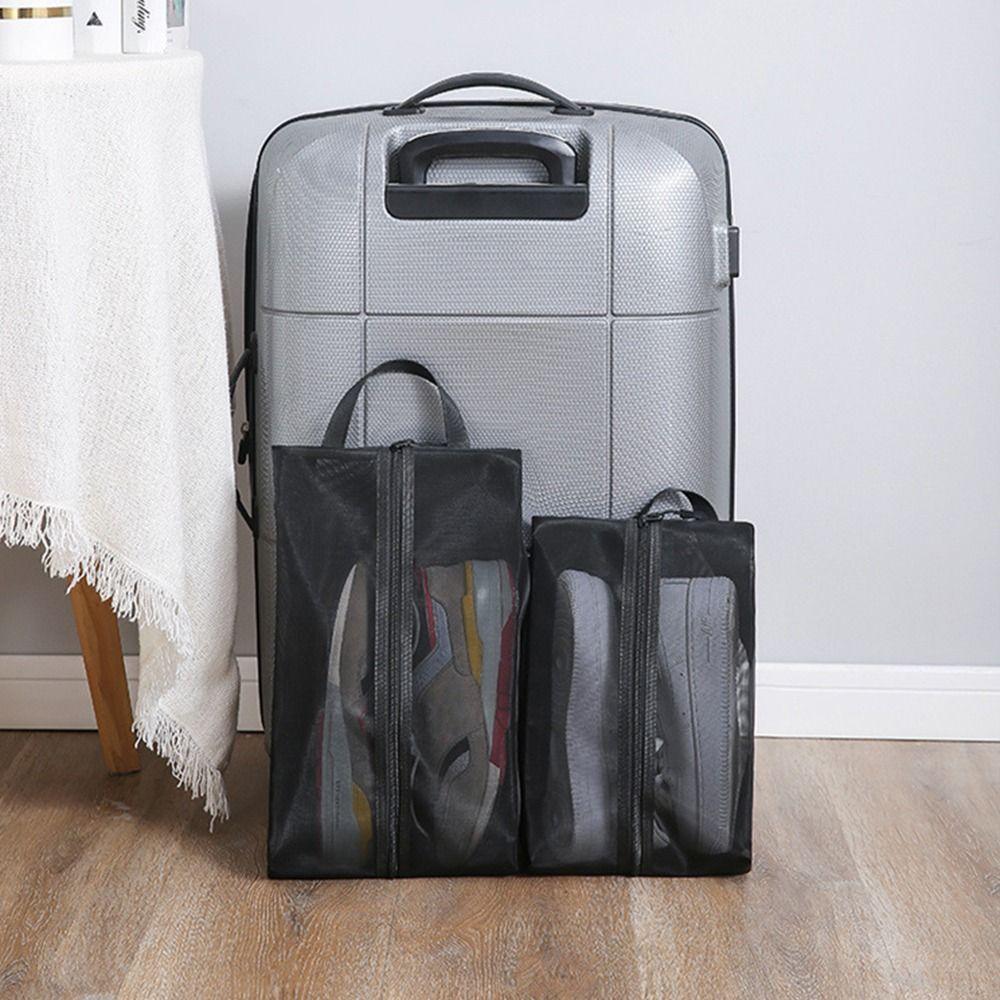 1Pcs Makeup Laundry Bag Shoe Storage Bag with Zipper Closure Shoe Organizer  for Men Women