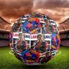 Lamine Yamal 19 Lamine Gonalons Fc Barcelona Soccer Ball Size 5 Football Machine Sewn Indoor/Outdoor Training and Matches Surprise Collection Gift