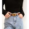 Ladies Genuine Leather Belt Retro Simple Versatile Jeans High End Feel Brown Black Needle Buckle Belt