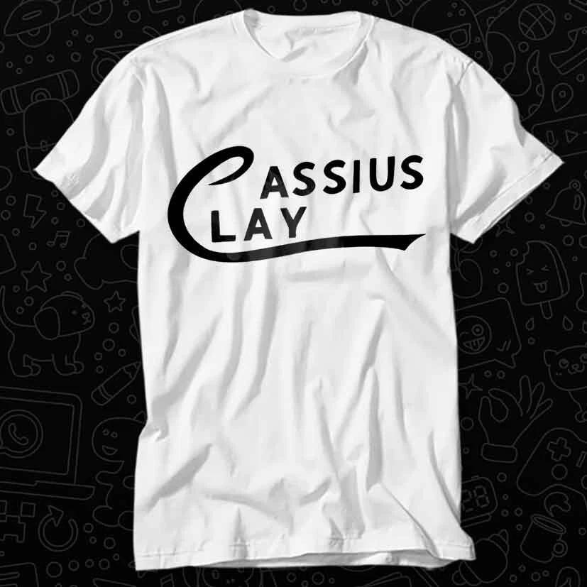 Cassius Clay Tribute Ali Sonny Liston Boxing Gym T Shirt 356 XL