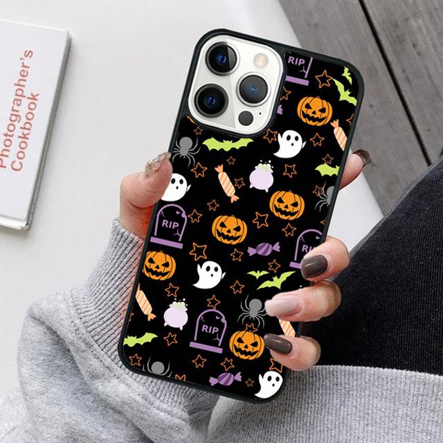 Halloween Horror Mobile Phone Cases Cover For iPhone 17 Air 16e 15 14 12 13 11 Pro MAX apple Plus Coque