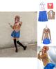 Sayori Yuri Natsuki Monika Prachtige Schooluniform Jurk Cosplay Kostuum Volledige Set